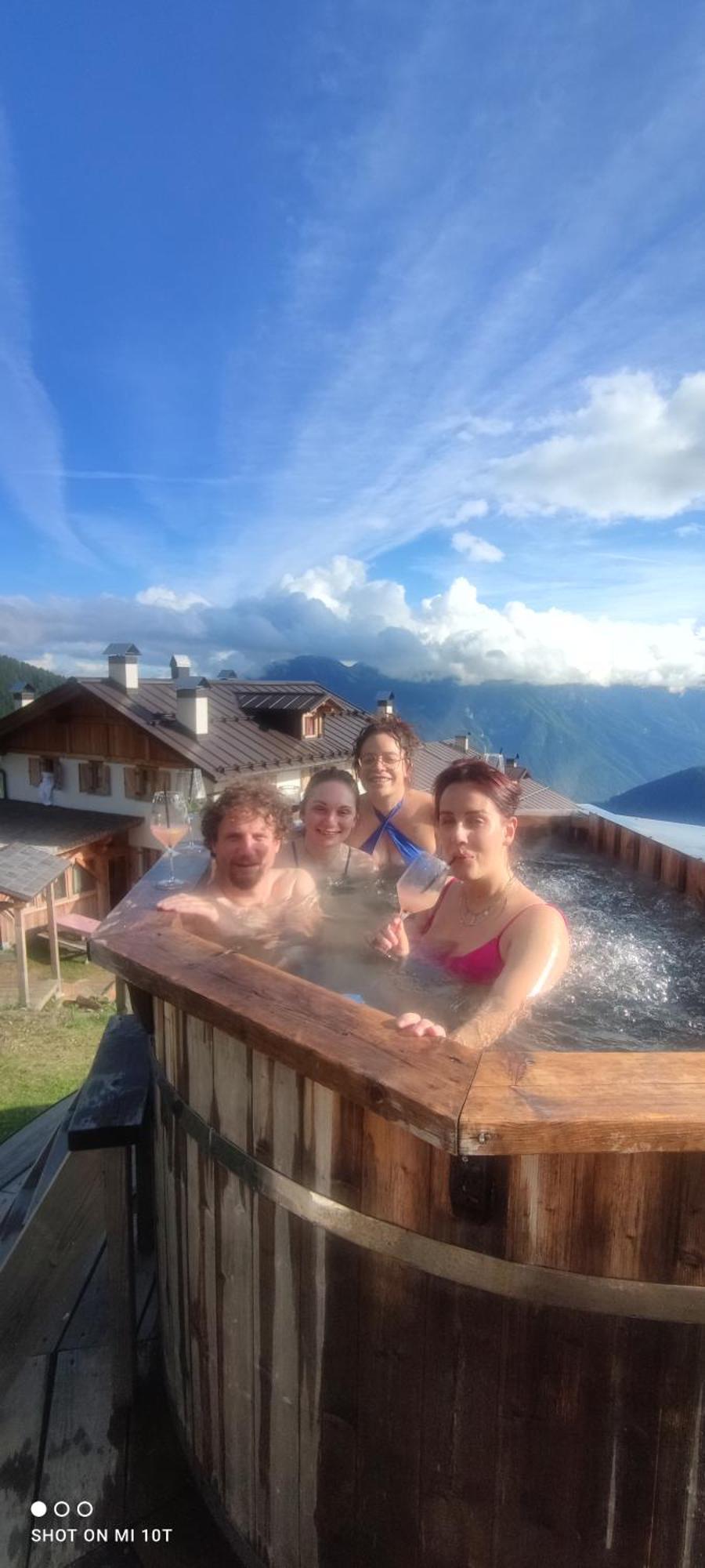 Restor Natura Malga Mondent Hotel Pracorno di Rabbi Ngoại thất bức ảnh